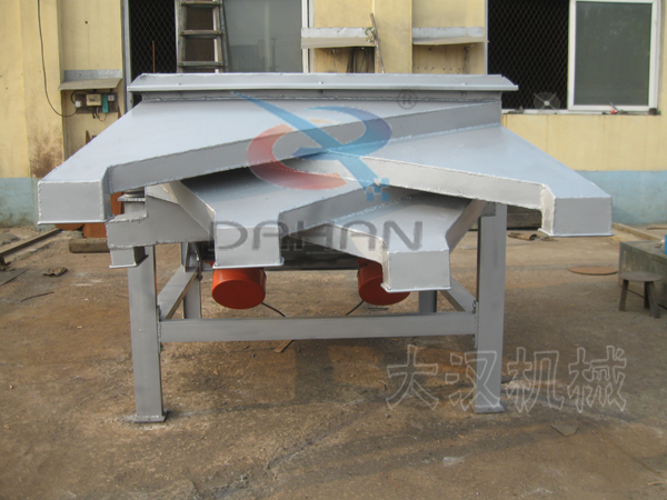 DZSF-1020-4P型直线振动筛出料口