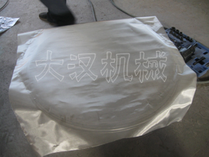 筛分机铺细网