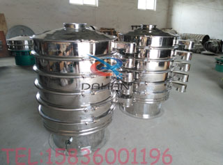 DH-800-4-316L医药筛分机多台展示